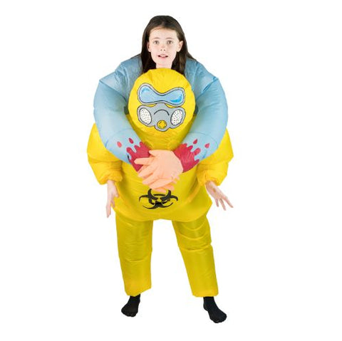 Aufblasbares Biohazard Lift You Up® Kostüm Für Kinder