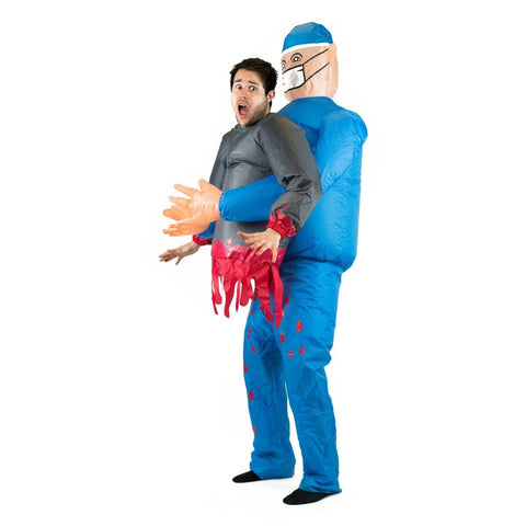 Aufblasbares Lift You Up® Doktor Kostüm