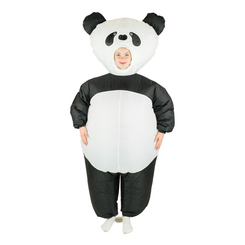 Aufblasbares Panda Kostüm für Kinder