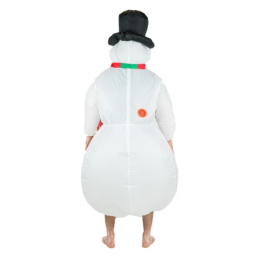 Aufblasbares Schneemann Kostüm