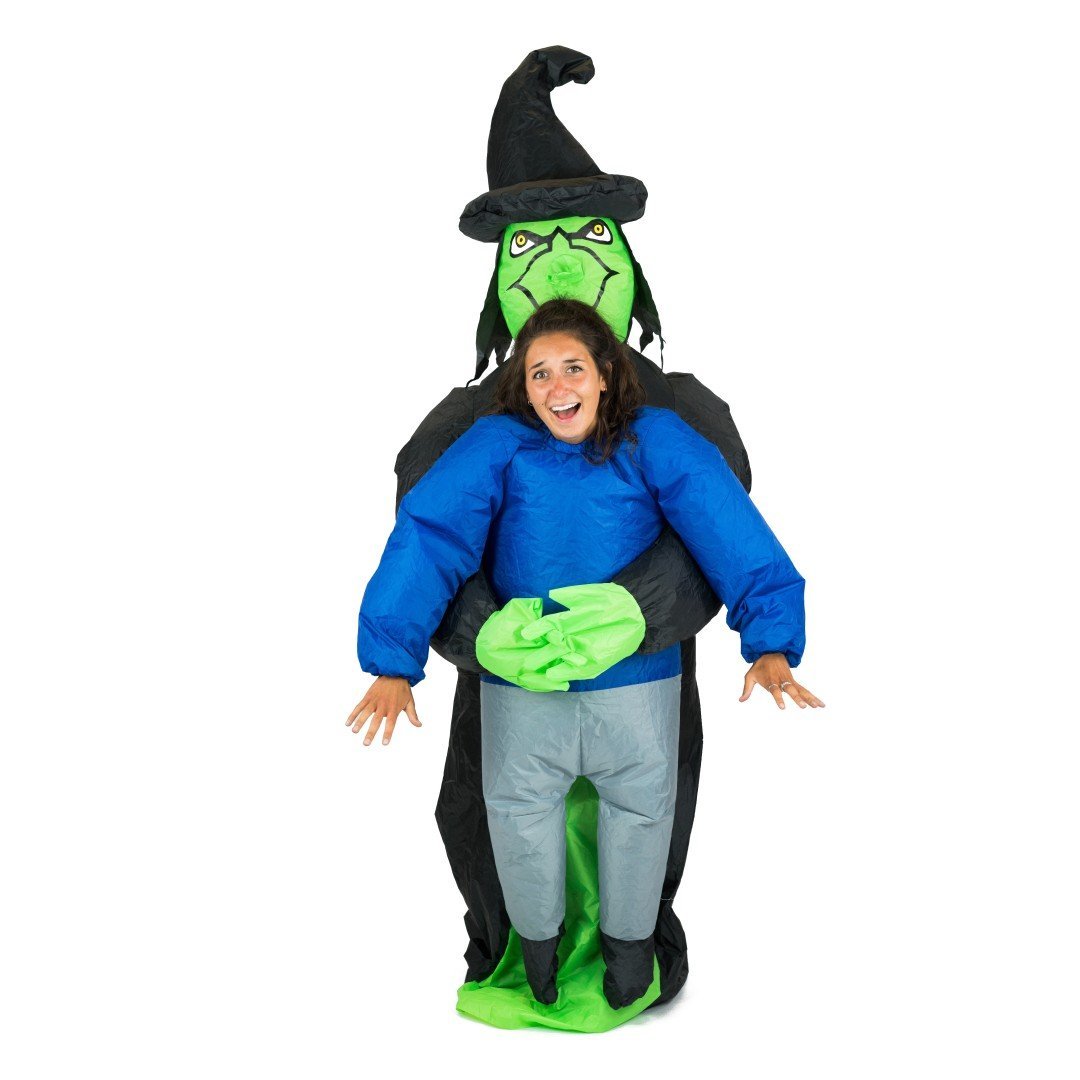 Aufblasbares Lift You Up® Hexe Kostüm