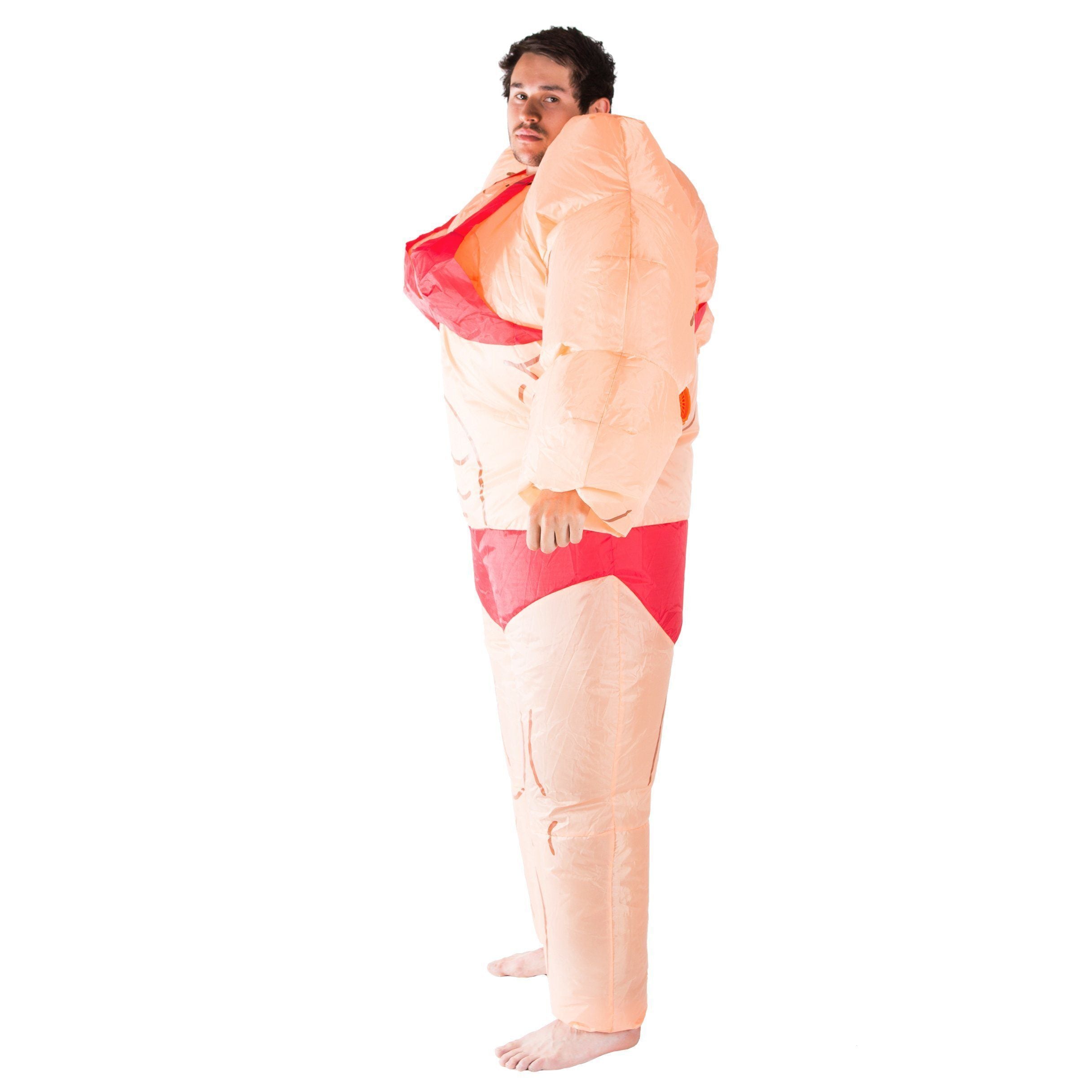 Fancy Dress - Inflatable Lady Muscle Suit Costume