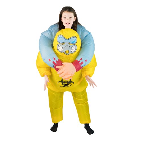 Aufblasbares Biohazard Lift You Up® Kostüm Für Kinder