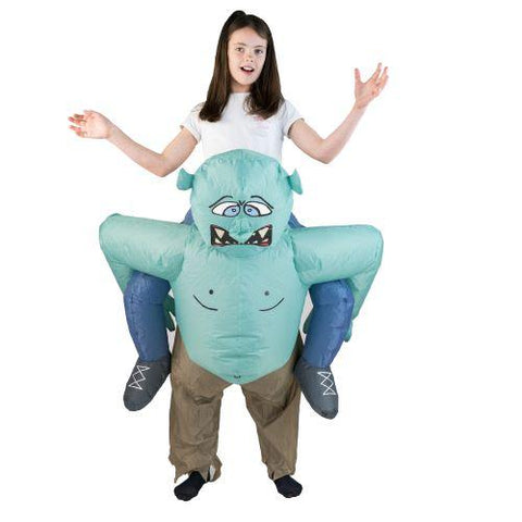 Aufblasbares Lift You Up® Troll Kostüm Für Kinder