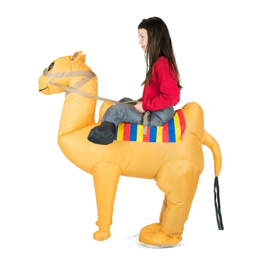 Aufblasbares Lift You Up® Kamel Kostüm für Kinder