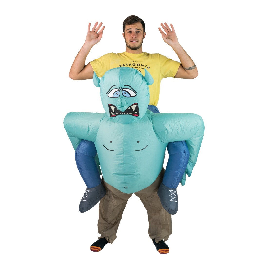 Aufblasbares Lift You Up® Troll Kostüm