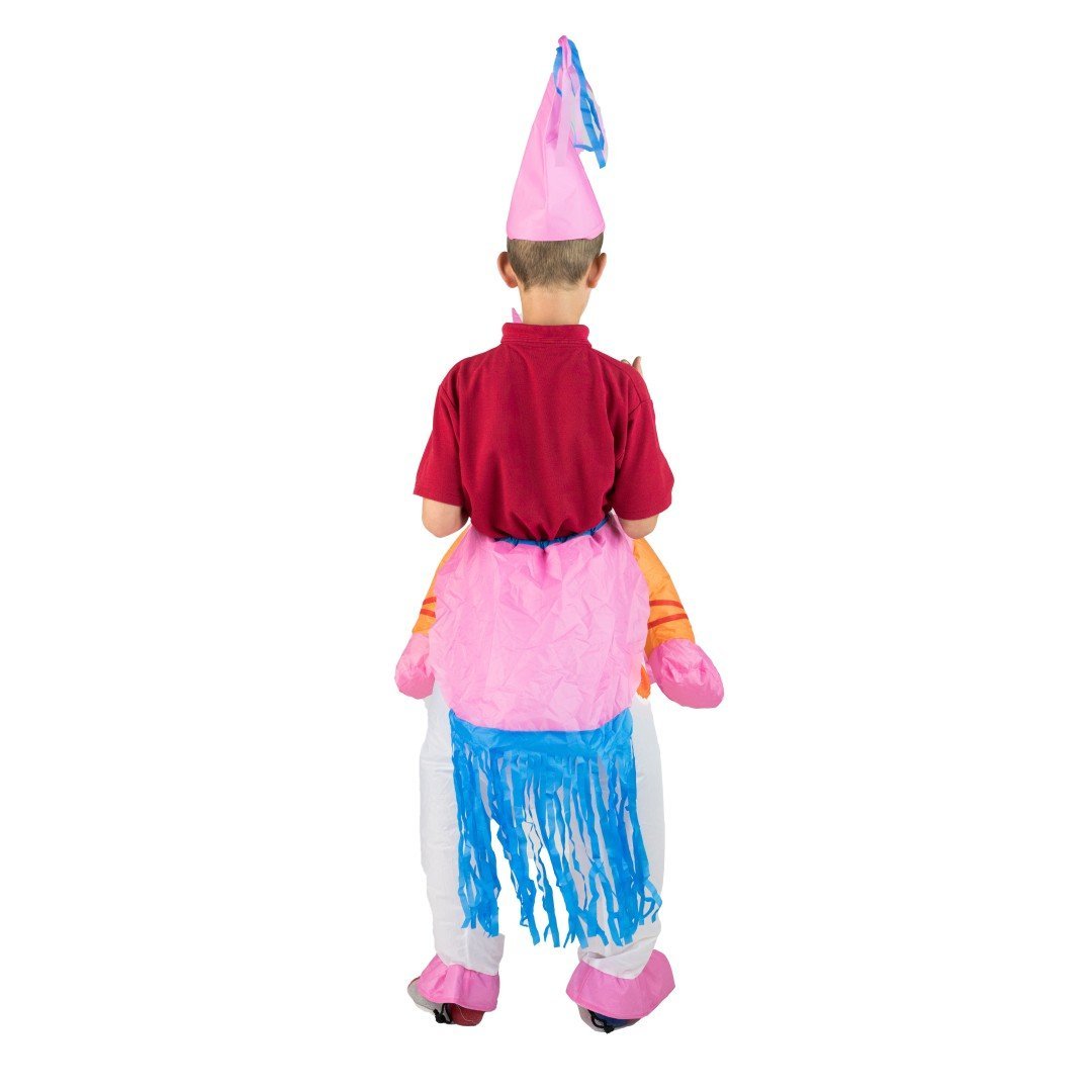 Aufblasbares Einhorn Kostüm für Kinder
