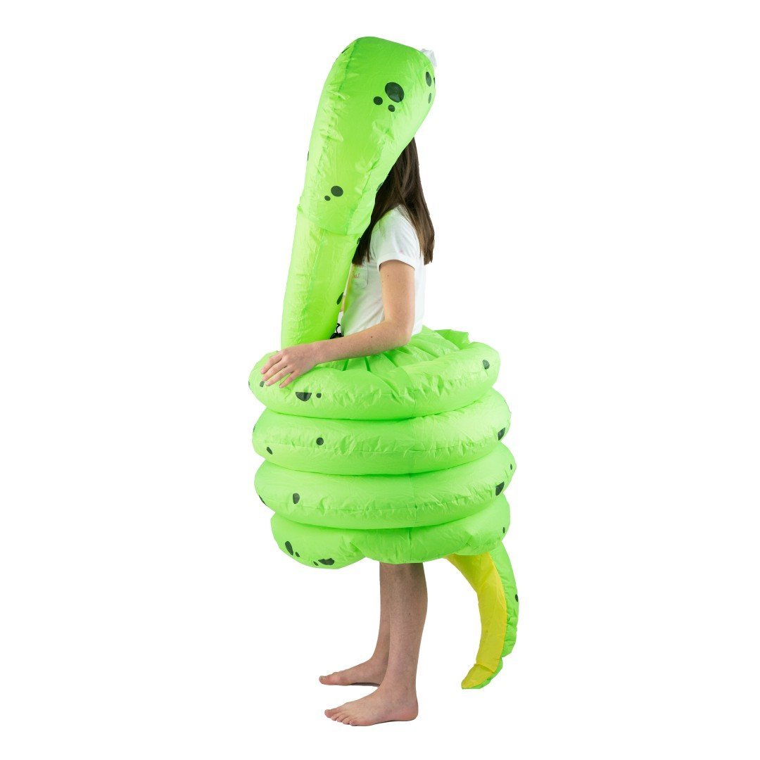 Aufblasbares Schlangen Kostüm für Kinder