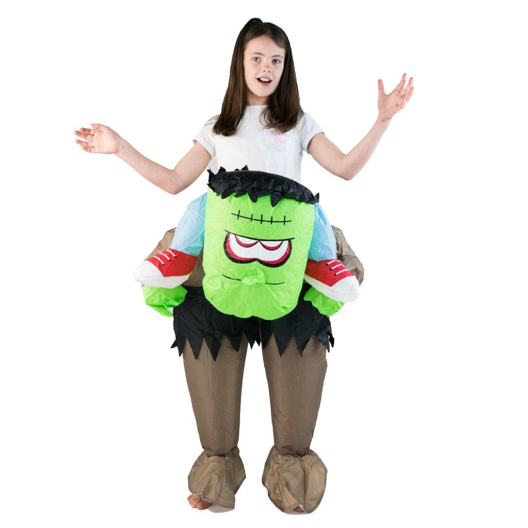 Aufblasbares Lift You Up® Frankenstein Kostüm für Kinder