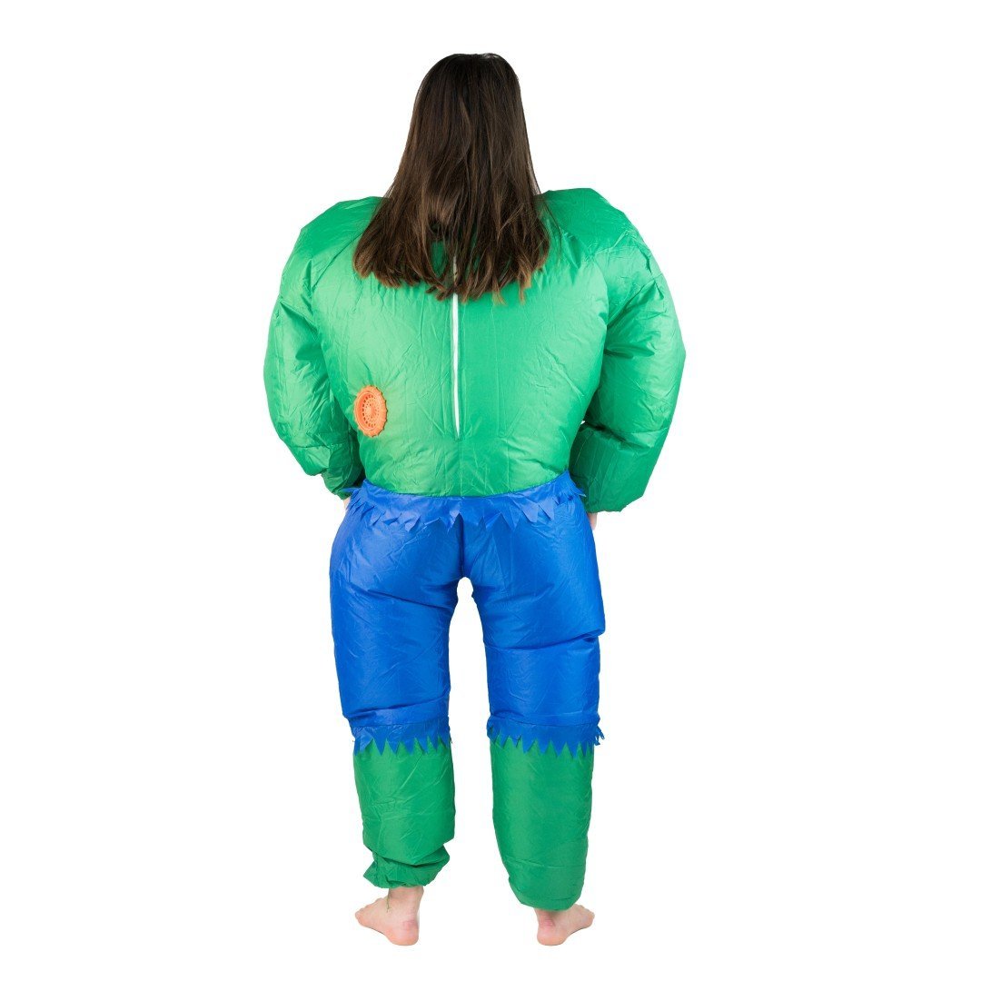 Aufblasbares Hulk Kostüm für Kinder