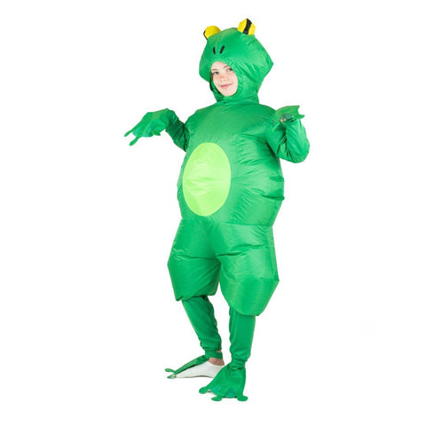 Aufblasbares Frosch Kostüm für Kinder