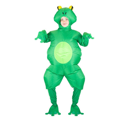 Aufblasbares Frosch Kostüm für Kinder