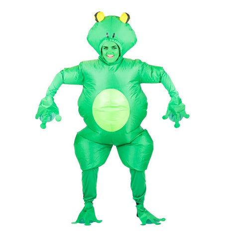 Aufblasbares Frosch Kostüm