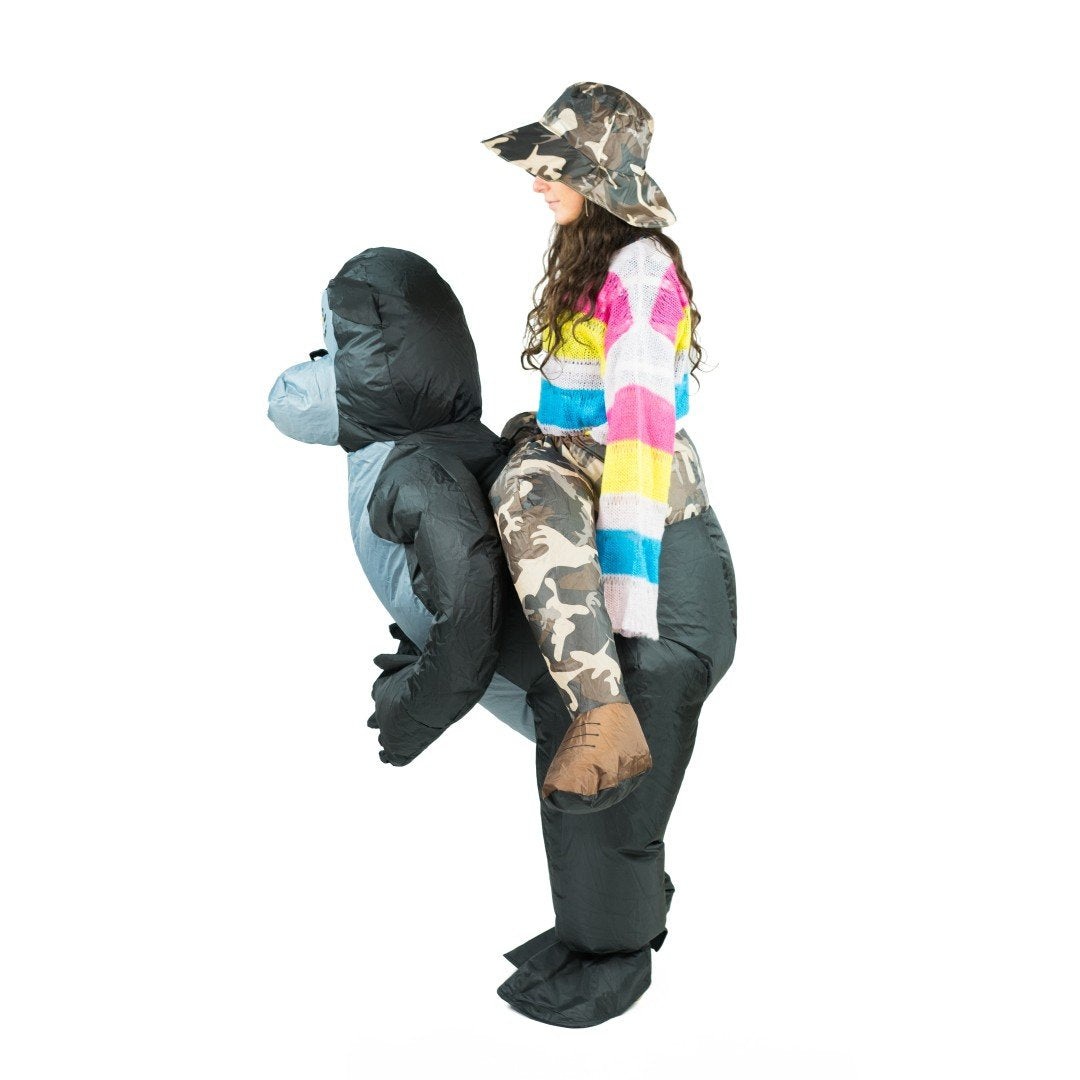Aufblasbares Gorilla Kostüm