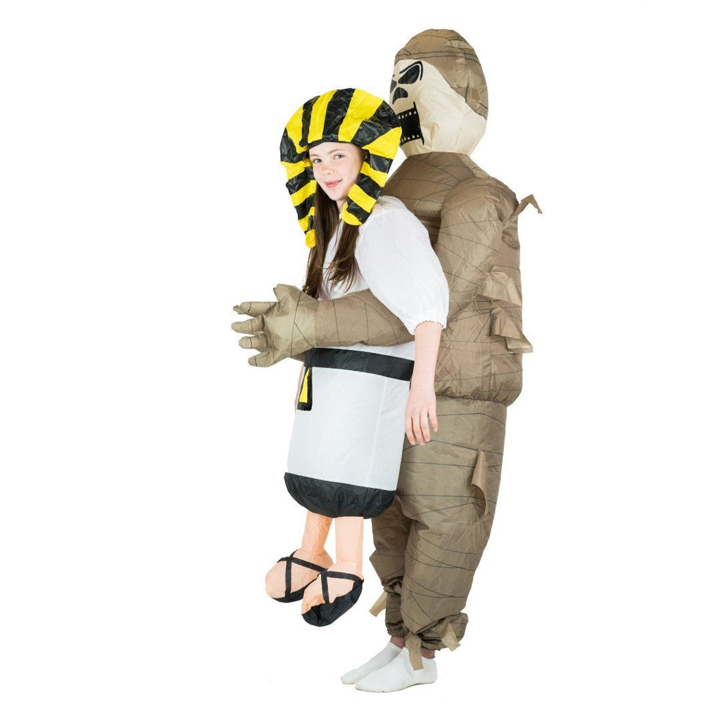 Aufblasbares Lift You Up® Mumien Kostüm für Kinder