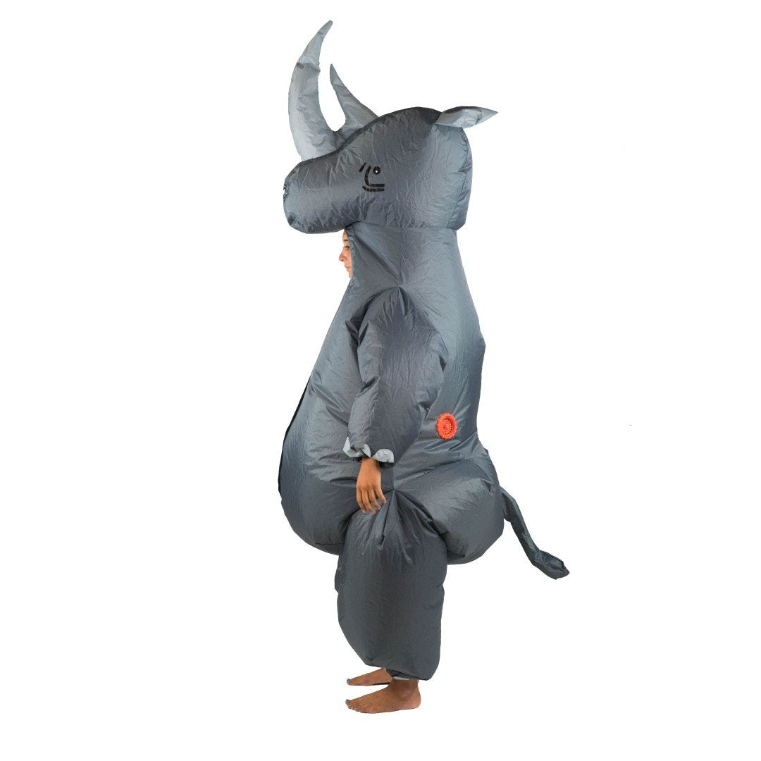 Aufblasbares Nashorn Kostüm