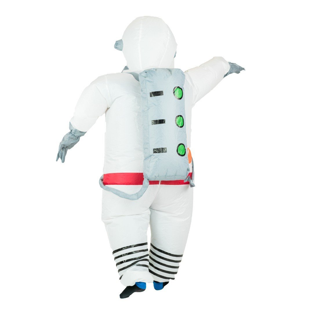 Aufblasbares Raumfahrer Kostüm für Kinder