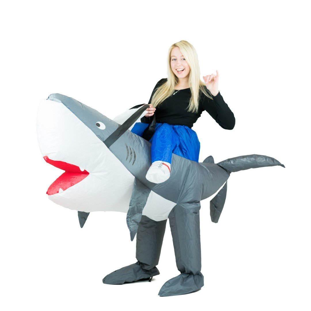 Aufblasbares Hai Kostüm