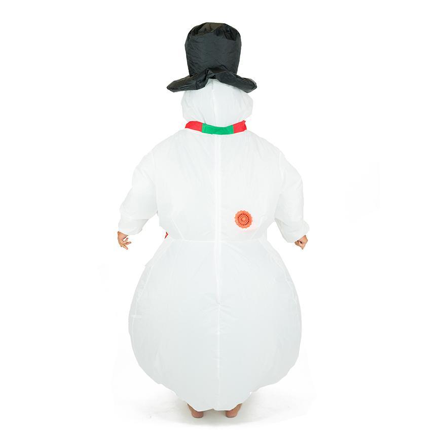 Aufblasbares Schneemann Kostüm