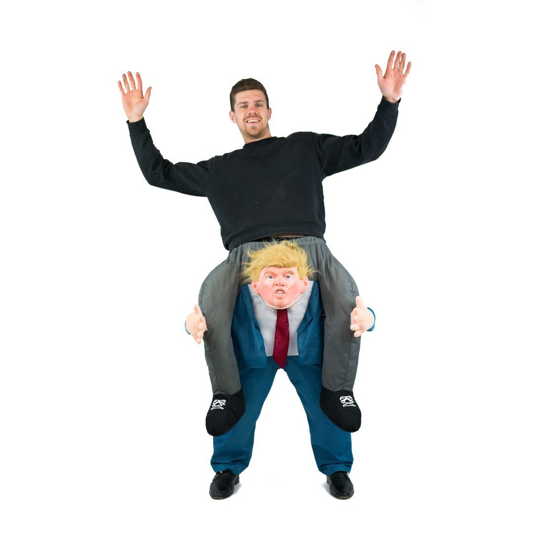Huckepack-Donald Trump Kostüm