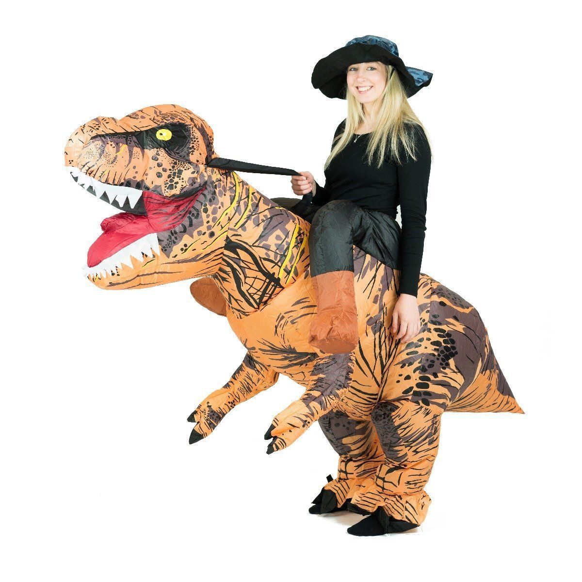 Fancy Dress - Deluxe Inflatable Dinosaur Costume