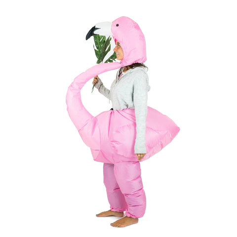 Aufblasbares Flamingo Kostüm