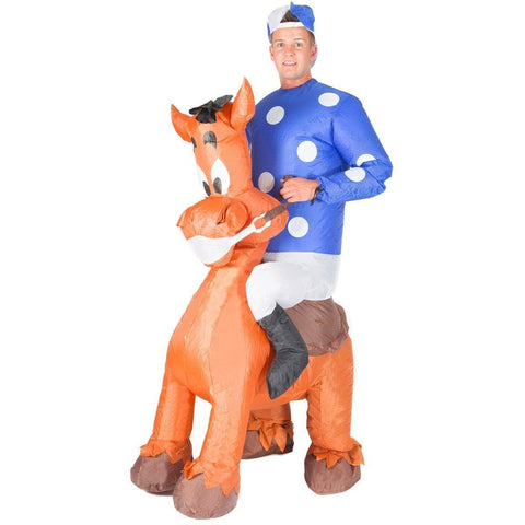 Fancy Dress - Inflatable Jockey Costume