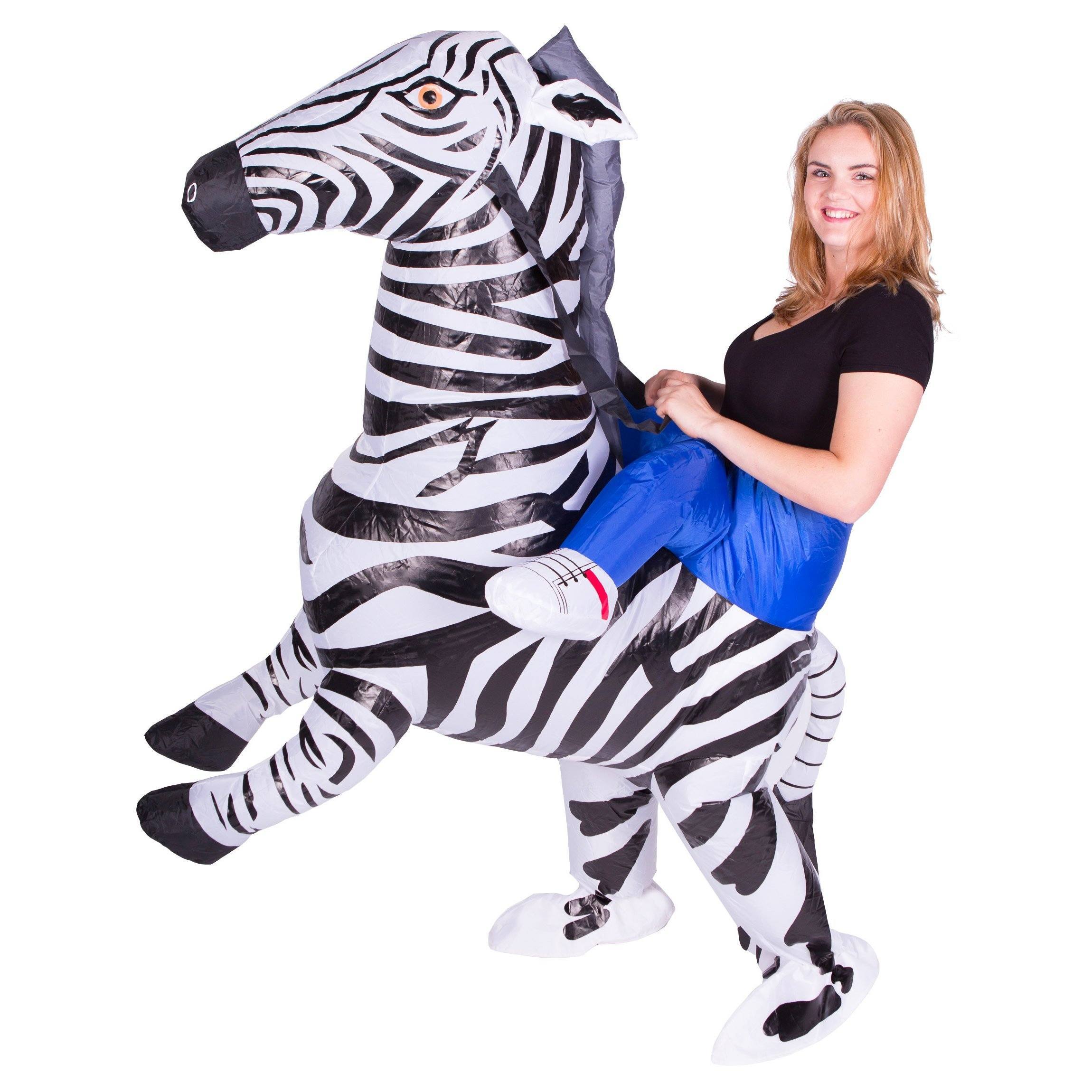 Fancy Dress - Inflatable Zebra Costume