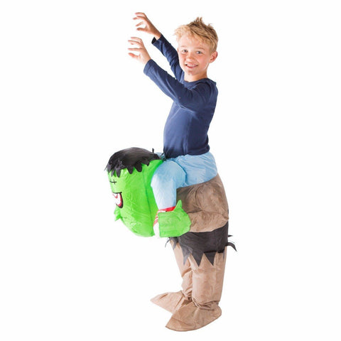 Aufblasbares Lift You Up® Frankenstein Kostüm für Kinder