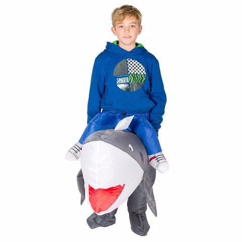 Aufblasbares Hai Kostüm für Kinder