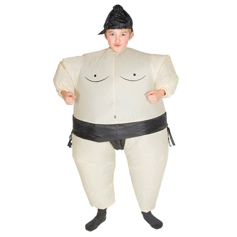 Fancy Dress - Kids Inflatable Sumo Wrestler Costume